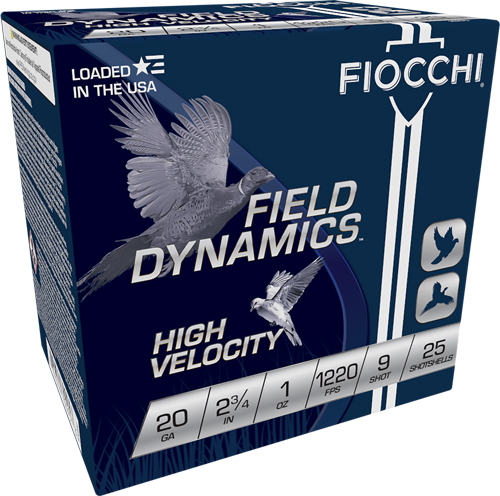 FIOCCHI HV LD 20GA 2.75" #9 25/250 - for sale