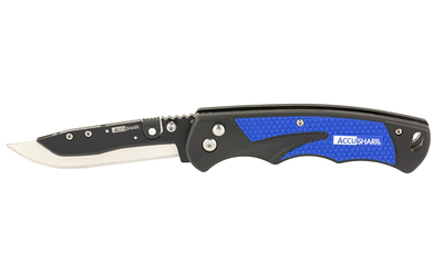 ACCUSHARP 3.5" RAZOR KNIFE BLU/BLK - for sale