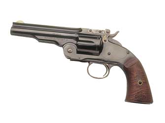 CIMARRON NO.3 SCHOFIELD 45LC 5" FS BLUED WALNUT - for sale