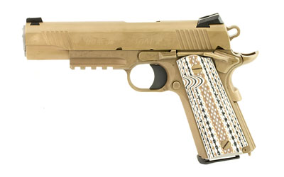 COLT M45A1 45ACP 5" FS 7-SHOT W/RAIL DECOBOND BROWN - for sale
