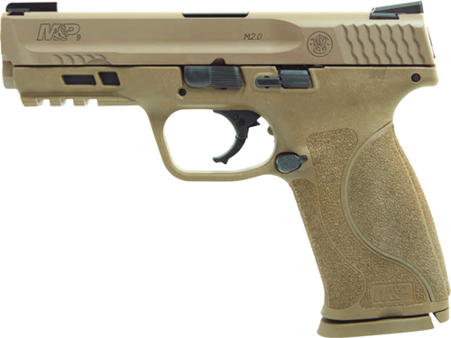S&W M&P9 M2.0 9MM 4.25" TRUGLO TFX SIGHTS 17-RD FDE< - for sale
