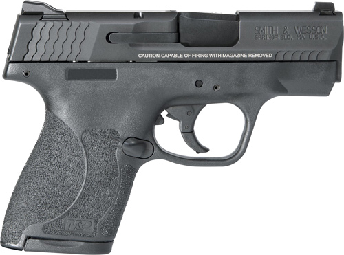 S&W SHIELD M2.0 M&P 9MM FS BLACKENED SS/BLK NO THUMB SAF< - for sale