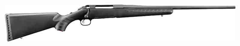 RUGER AMERICAN 243WIN 22" BLK 4RD - for sale