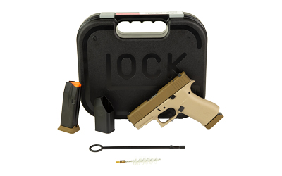 GLOCK 43X 9MM 15RD TWO TONE TAN - for sale