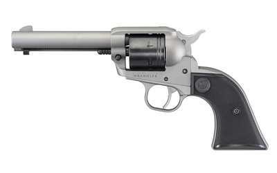 RUGER WRANGLER 22LR 3.75" FS 6-SH SILVER BIRDSHEAD GRIP< - for sale