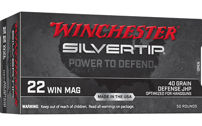 WIN SILVERTIP 22WMR 40GR JHP 50/1000 - for sale