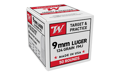 WIN USA WB 9MM 124GR FMJ 50/1000 - for sale